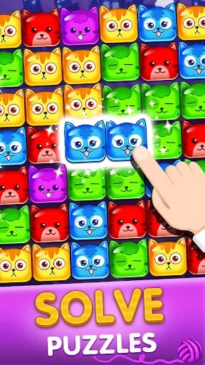 Pop Cat-Bubble Cat Games screenshot 1