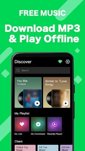 MyMusic - MP3 & Music Player screenshot 1