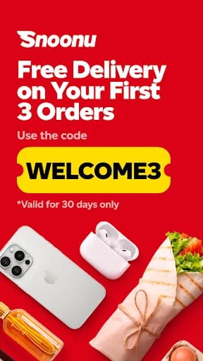 Snoonu Food & Grocery Delivery screenshot 1
