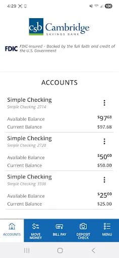 Cambridge Savings Bank (CSB) screenshot 5