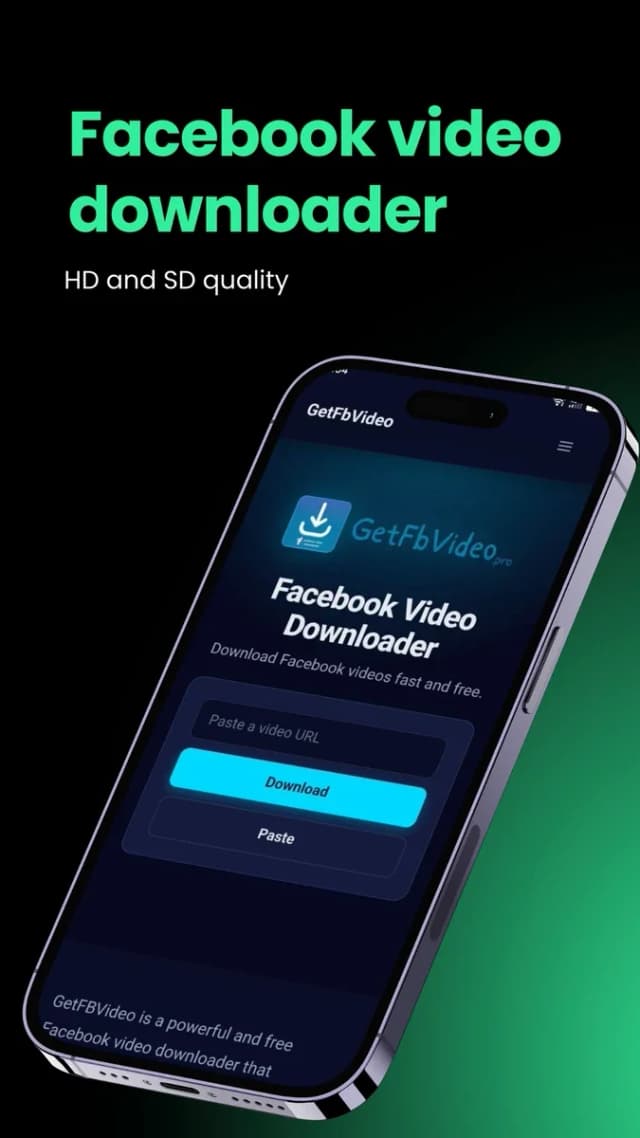 Facebook Video Downloader - GetFBVideo screenshot 2