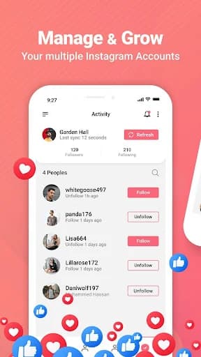 Followers & Unfollowers screenshot 2