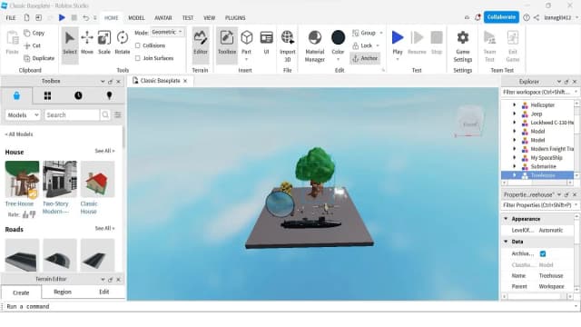 Roblox Studio screenshot 3