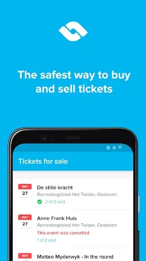 TicketSwap - Buy, Sell Tickets screenshot 1