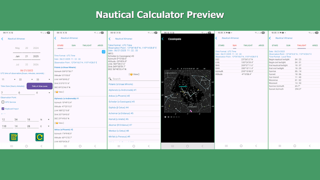 Nautical Calculators screenshot 3
