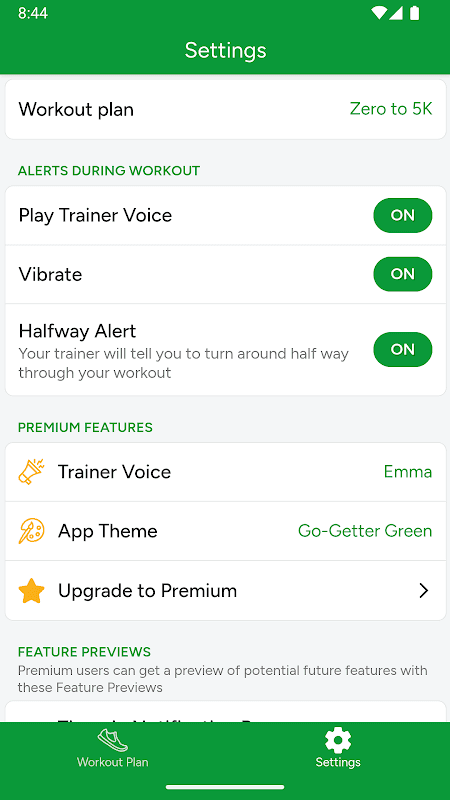 Just Run: Zero to 5K (and 10K) screenshot 4