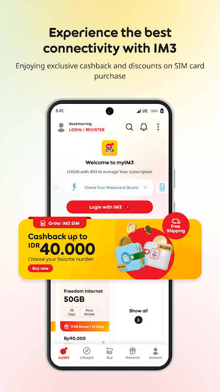 myIM3 Buy & Check IM3 Data screenshot 5