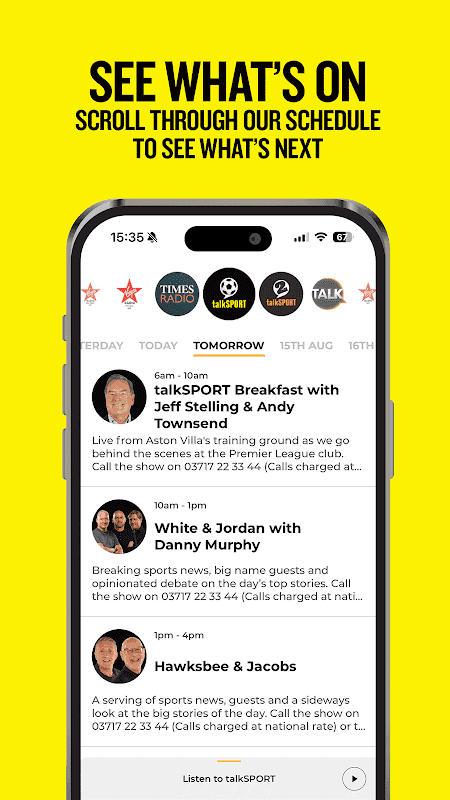 talkSPORT - Live Sports Radio screenshot 1