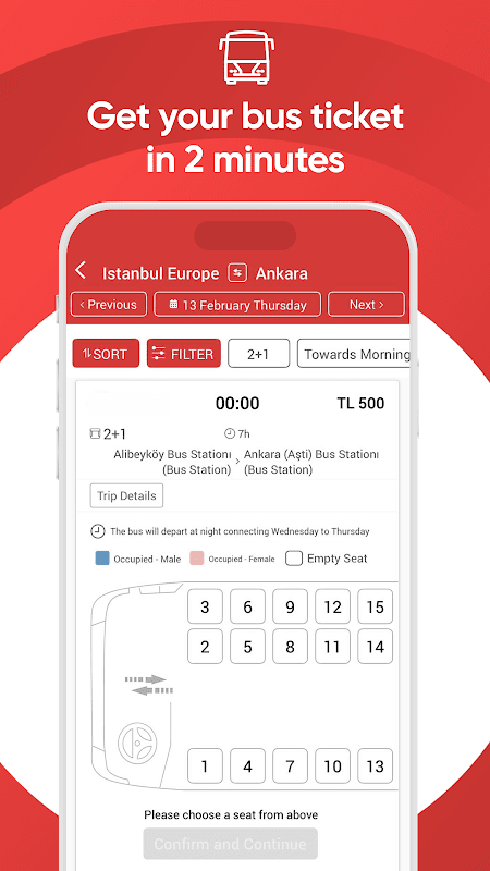 obilet - Otobüs ve Uçak Bileti screenshot 2