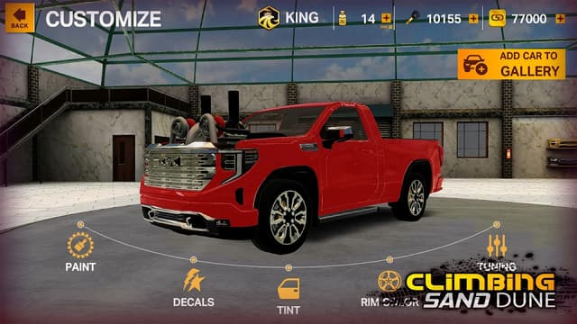 Climbing Sand Dune OFFROAD screenshot 3