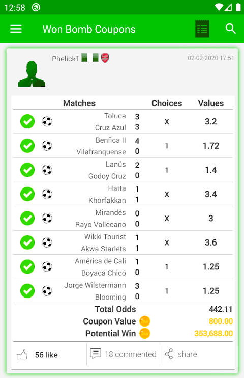 BetsWall Football Betting Tips screenshot 5