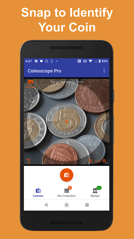 Coinoscope: Identify coin by image screenshot 1