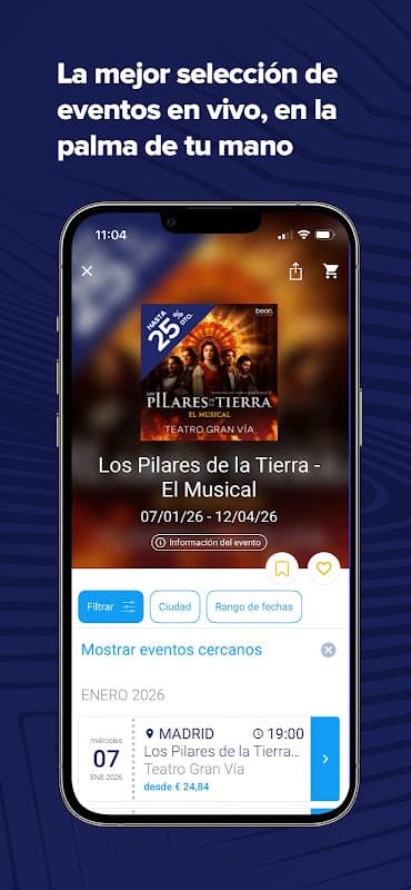 entradas.com - Buy tickets screenshot 3