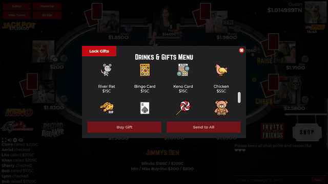 Jimmy's Cartel Poker screenshot 5