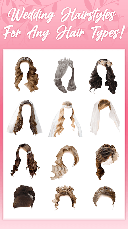 Wedding Hairstyles on photo screenshot 3
