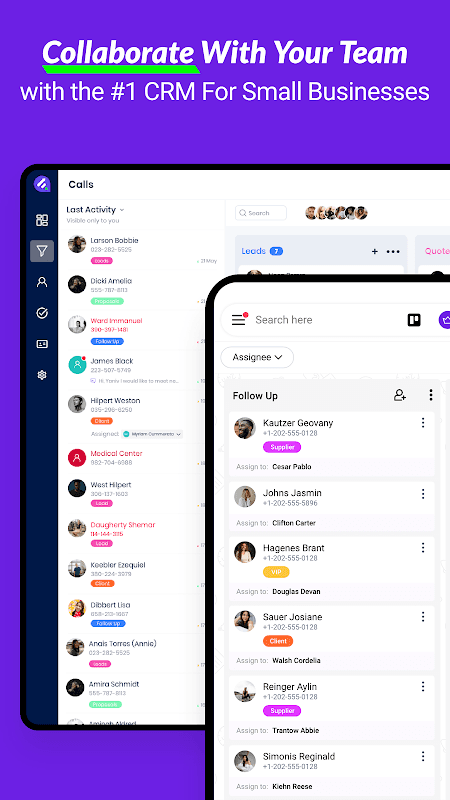 LEADer:Free CRM, Customers, Leads & Sales Tracking screenshot 3