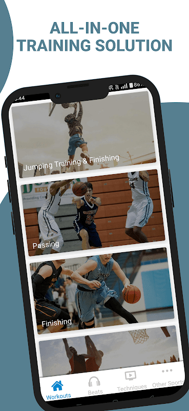 Basketball: Jump & Finishes screenshot 1