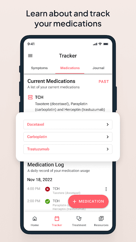 Outcomes4Me Cancer Care screenshot 4