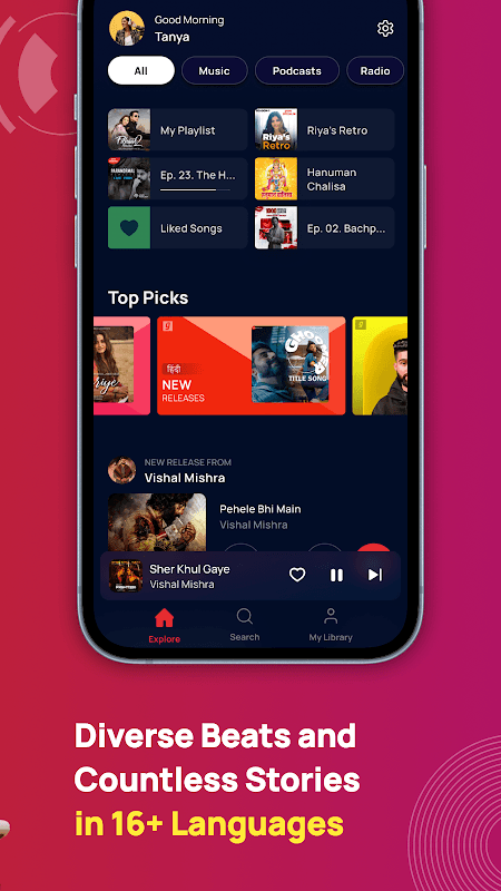 Gaana: Bollywood & Hindi Songs screenshot 2