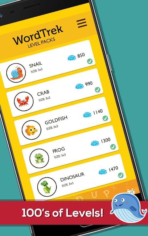 Word Trek - Word Brain streak screenshot 3