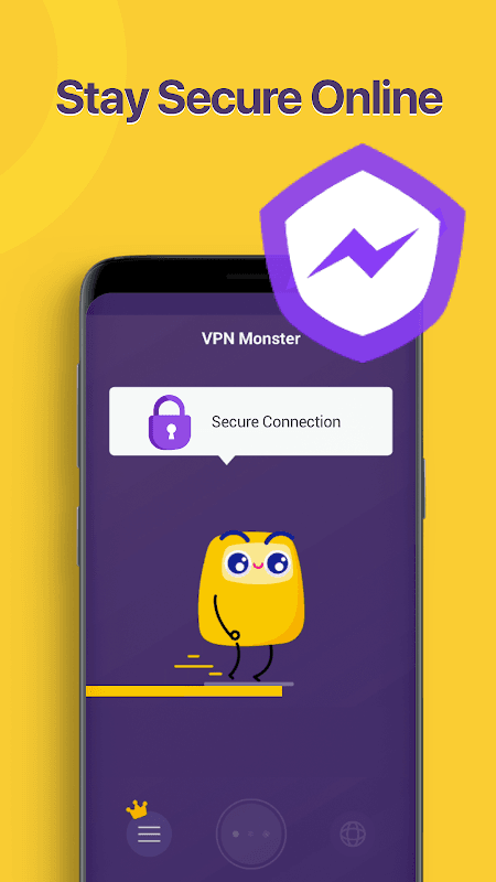 VPN Monster: Super VPN Browser screenshot 1
