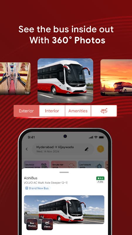 AbhiBus - Online Bus Ticket Booking, Hotel Booking screenshot 2