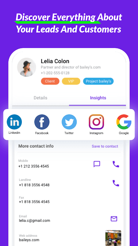 LEADer:Free CRM, Customers, Leads & Sales Tracking screenshot 5