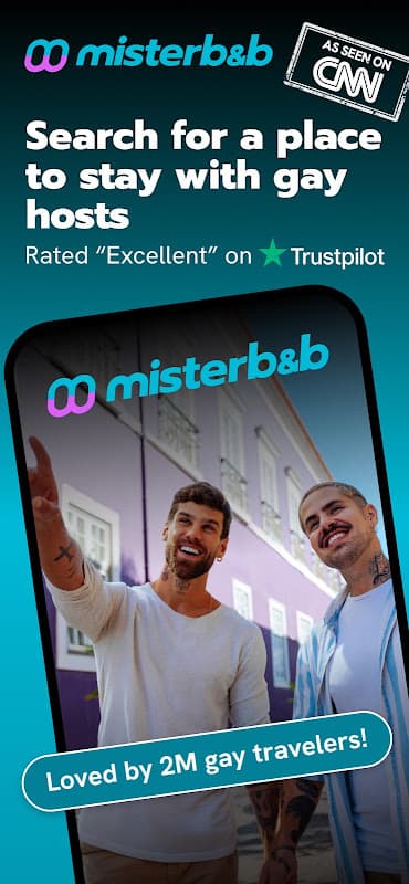 misterb&b  -  Gay travel screenshot 1