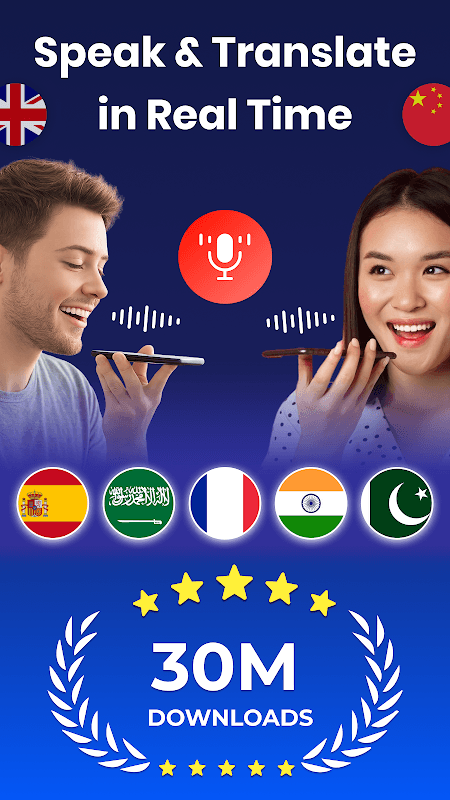 Speak and Translate All Languages Voice Translator screenshot 1