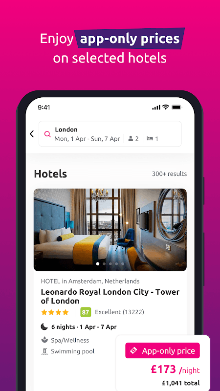 lastminute.com - Holidays, Flight & Hotel Deals screenshot 2