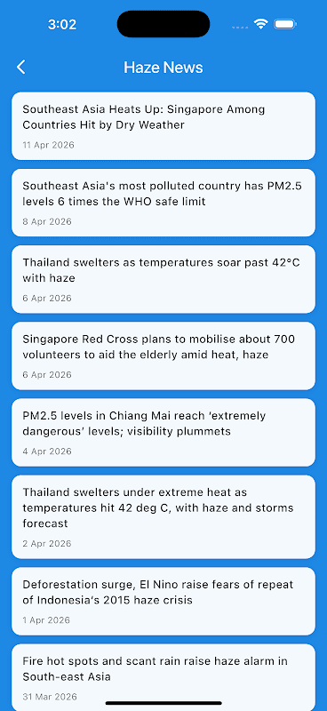 Haze@SG screenshot 3