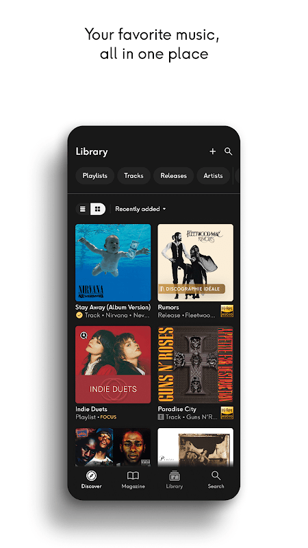 Qobuz: Music & Editorial screenshot 2