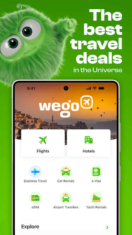 Wego Flights, Hotels, Activities & Travel Booking screenshot 1