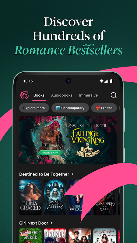 Galatea: Books & Audiobooks screenshot 1