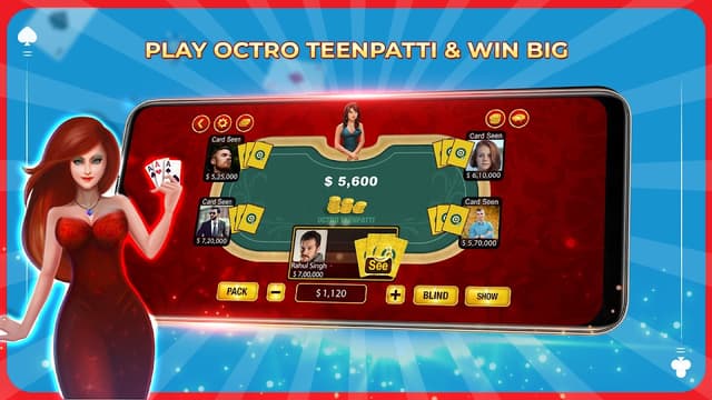Teen Patti Octro Poker & Rummy screenshot 1