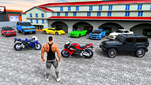 Open World Car Driving 3D Game screenshot 1