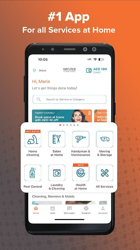 ServiceMarket: Book a cleaner screenshot 1