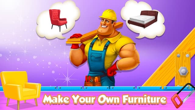 Build Furniture Wood Simulator screenshot 4