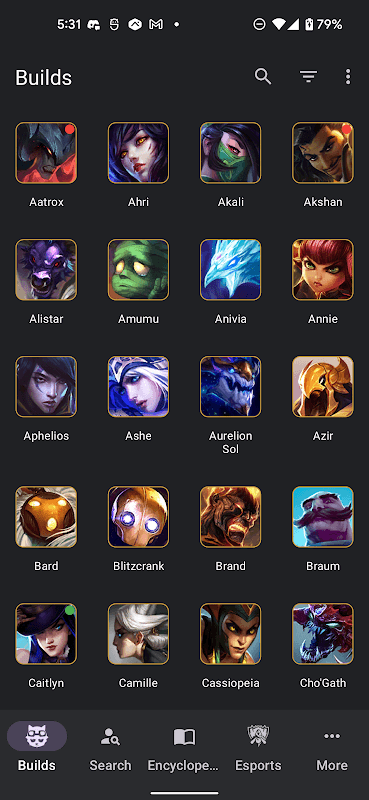 Catalyst - Builds for LoL, TFT Helper screenshot 1