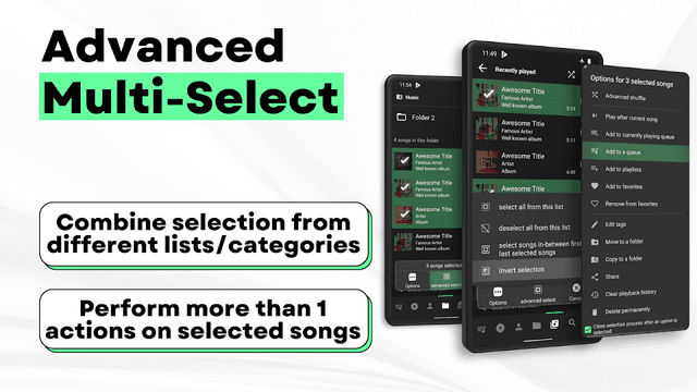 Musicolet Music Player [Free, No ads] screenshot 5