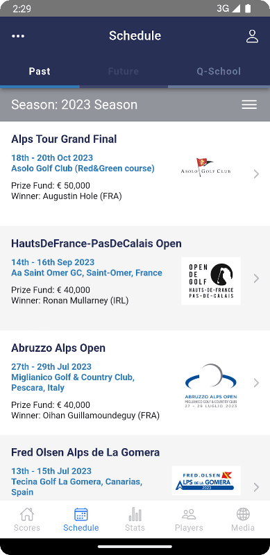 Alps Tour Golf screenshot 2