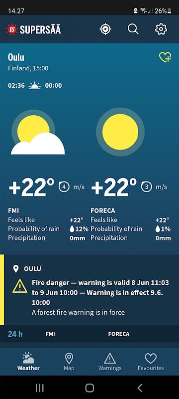 IS Supersää screenshot 6