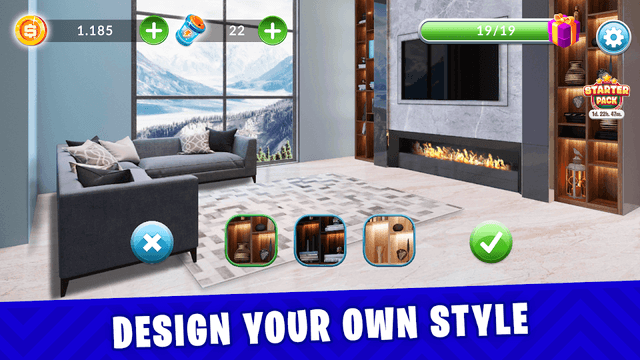Makeover Empire: Coin & Design screenshot 2