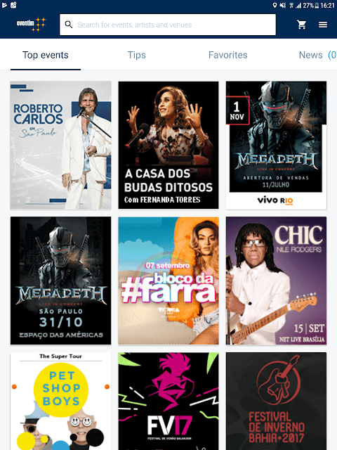 EVENTIM Brasil screenshot 6