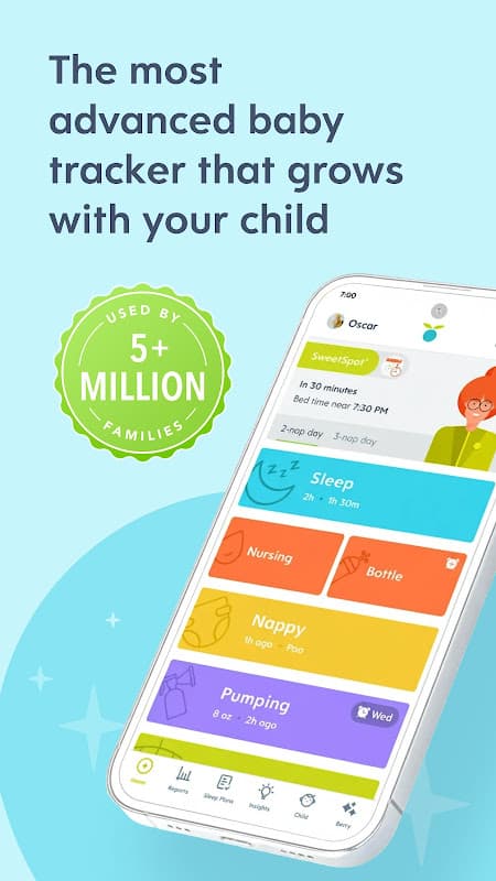 Huckleberry: Smart Baby Care screenshot 1