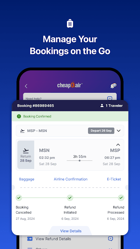 CheapOair: Cheap Flights, Cheap Hotels Booking App screenshot 3