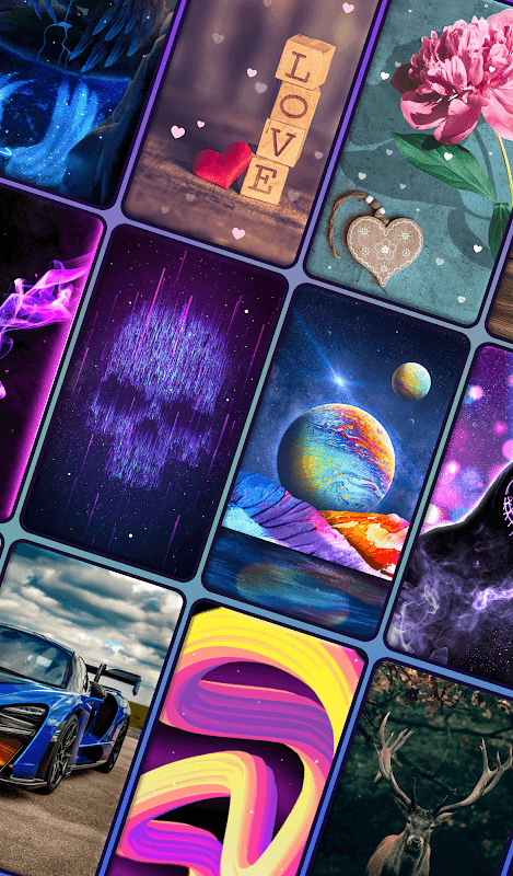 Neon Wallpaper of Animals screenshot 1