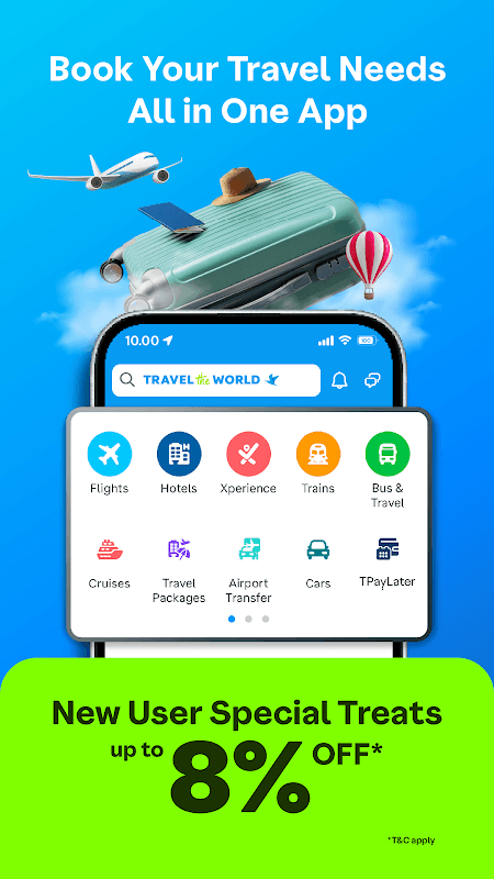 Traveloka Book Flight & Hotel screenshot 1