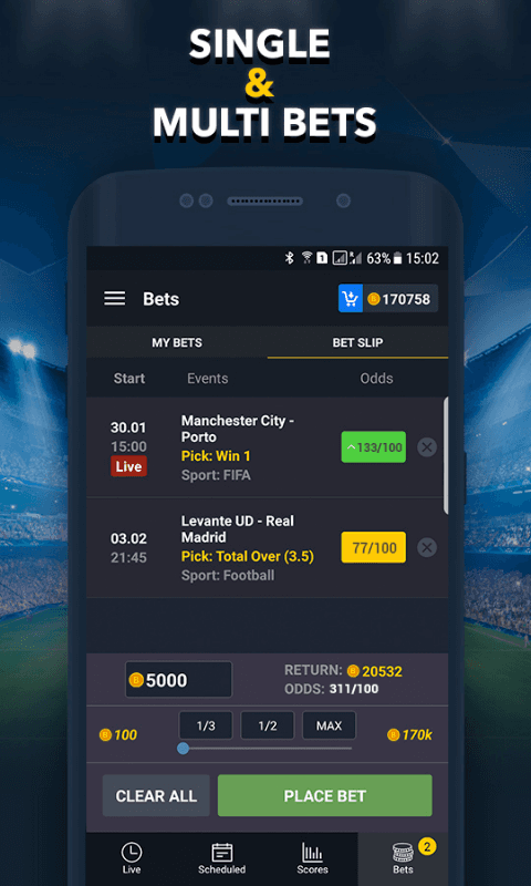 Sports Betting Game - BETUP screenshot 4