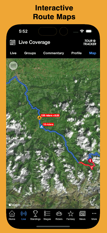 Tour Tracker Pro Cycling screenshot 3